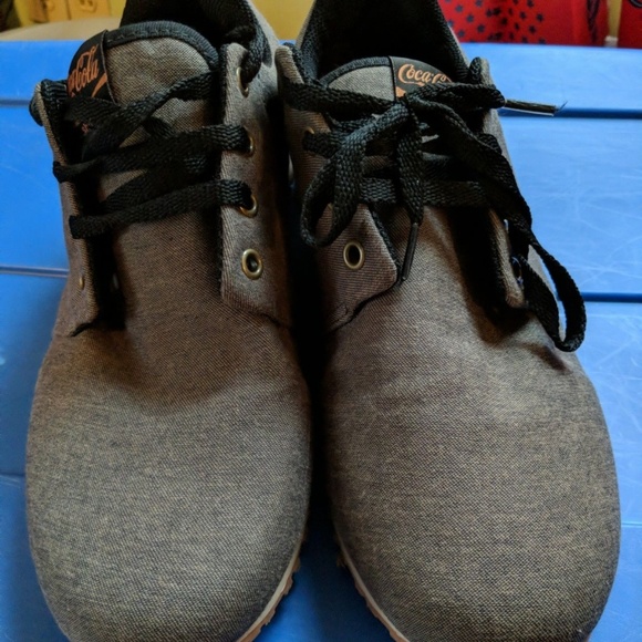 Hard To Find Coca-Cola Shoes Made In Brazil Size 9 - Picture 4 of 6